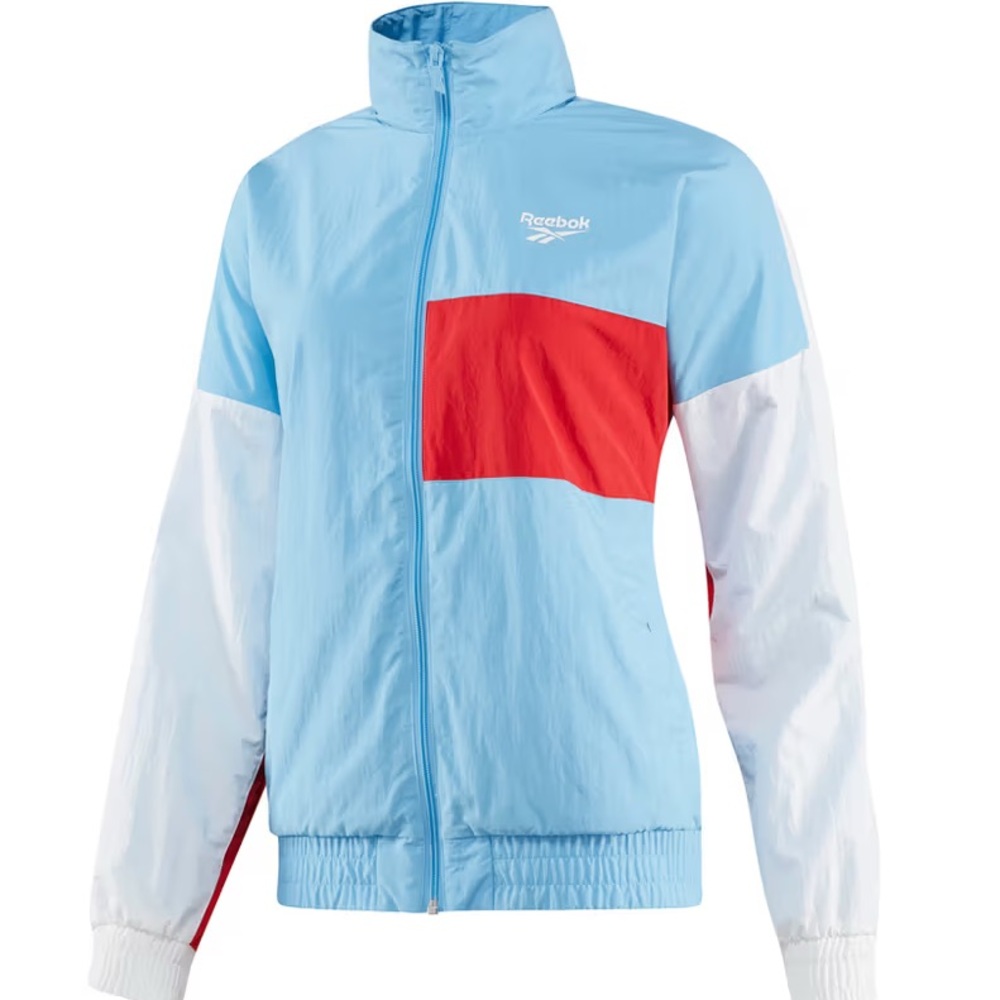 NWOT Reebok x Urban Outfitters Classic Lost & Found Vector Color Block Jacket - Picture 1 of 9